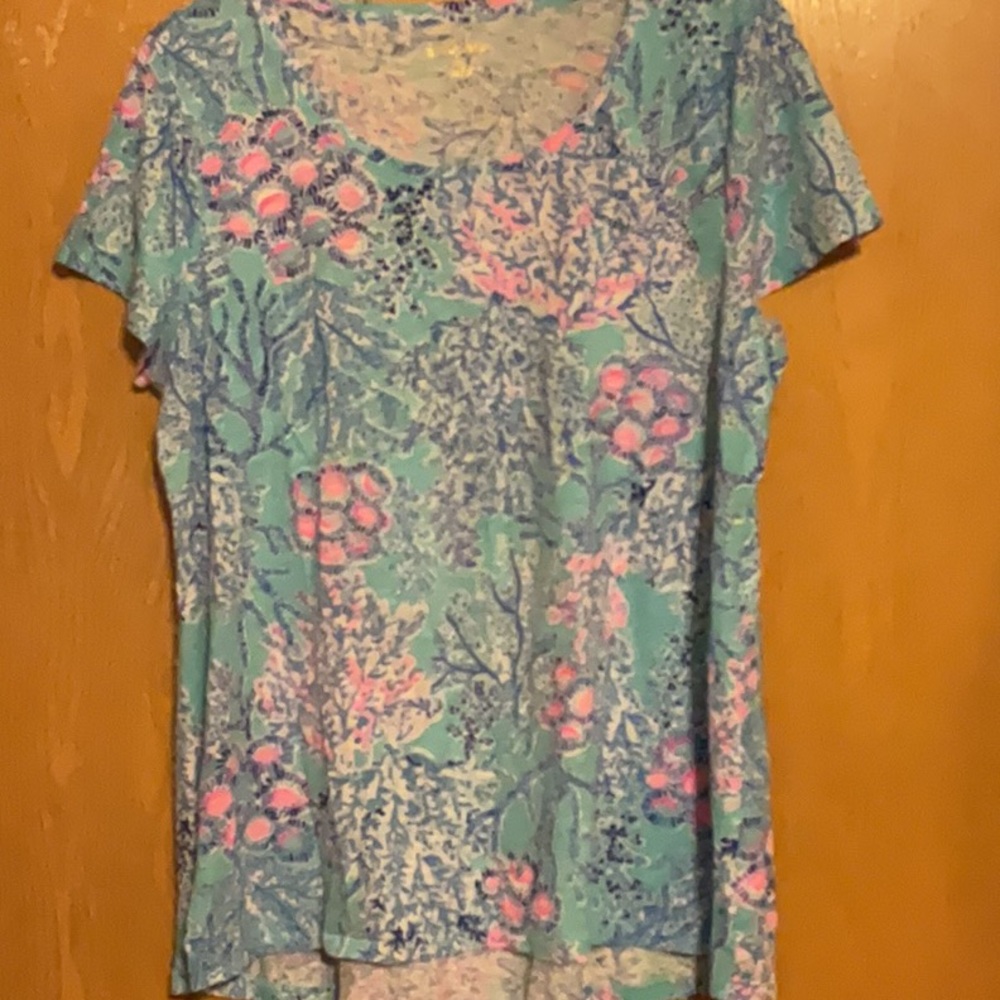 Lilly Pulitzer scoop neck Etta size xl.